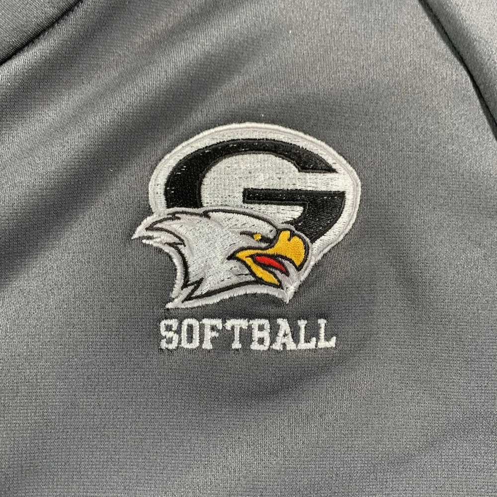 Nike Therma Fit Fleece Men 3XL South Carolina‎ 'Gray' Softball 1/4 Zip Jacket